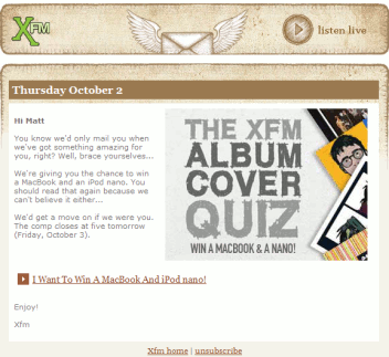 XFM Mailer