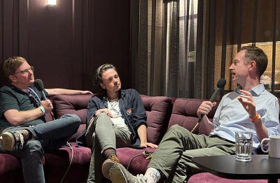 Backstage on Election Night